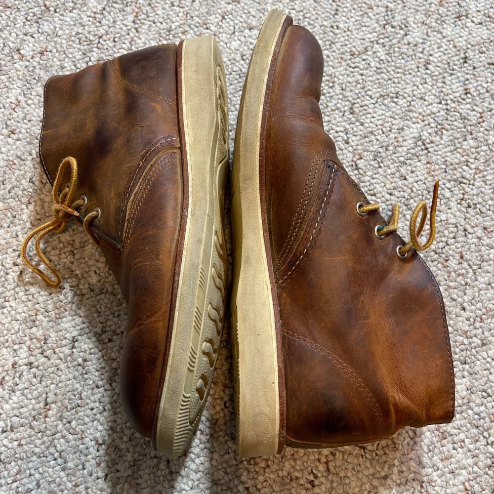 Red Wing Shoe Company Heritage Leather Work Chukka Shoes 10.5 D - Picture 8 of 12